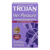 Trojan Her Pleasure Sensations Armor Condoms